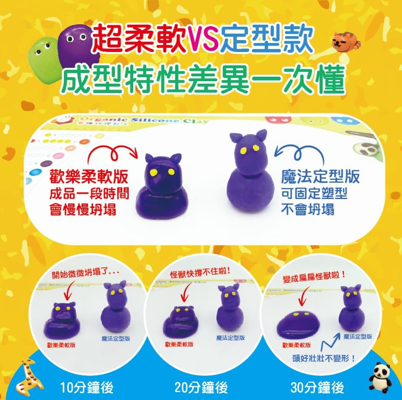 【團購】Q-doh有機矽膠黏土、職能運動黏土  小孩、成人、老人皆適用的療癒系機能黏土