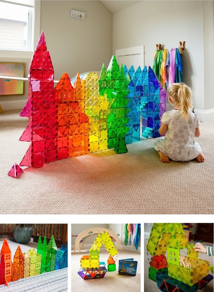 【團購】Magna Tiles 磁力積木片  好玩又漂亮的磁力積木