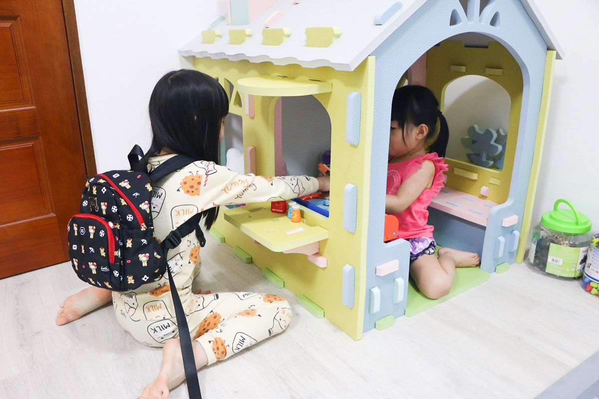 二寶地墊馬卡龍色童話故事屋35