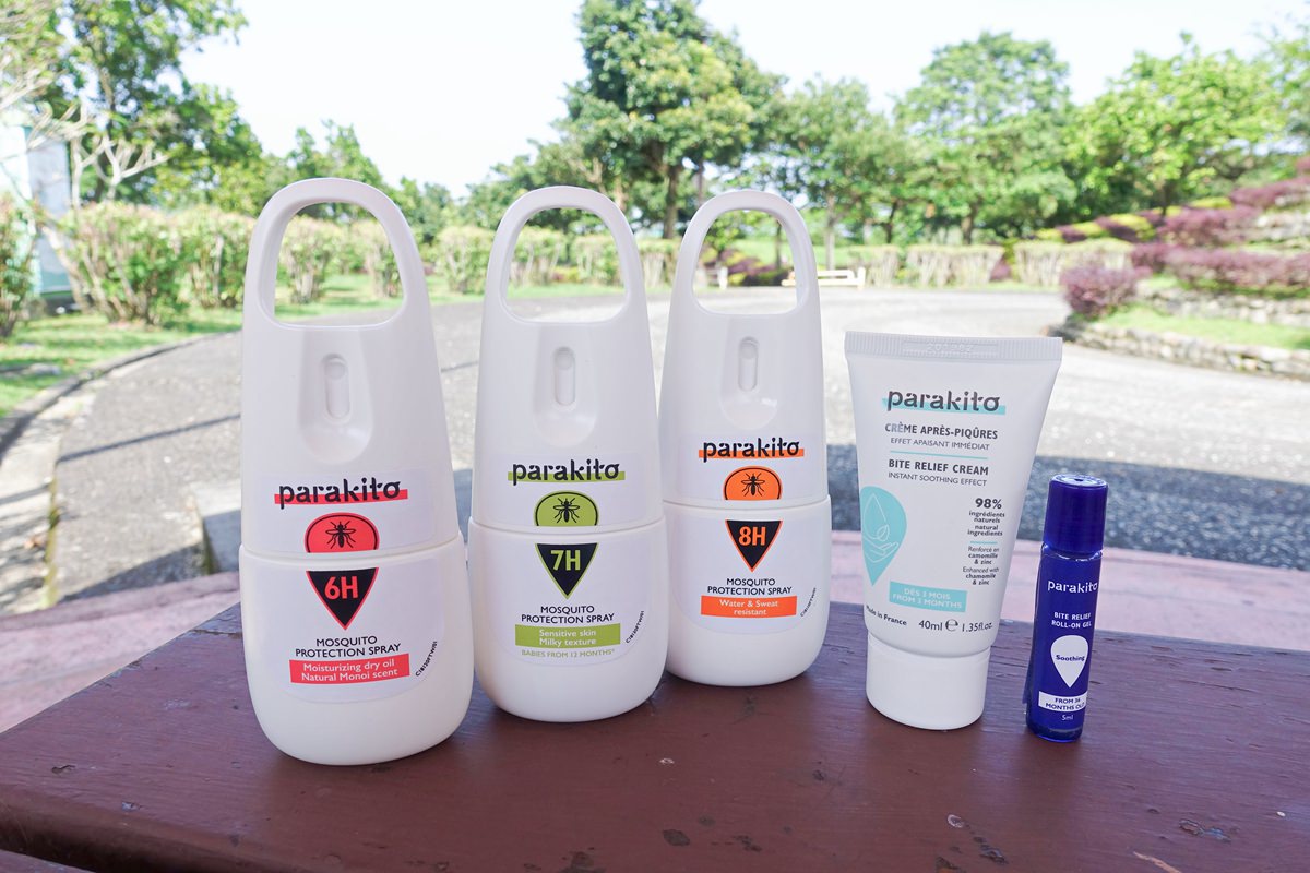 【團購】法國帕洛防蚊噴霧Parakito、防蚊手環、防蚊扣環，給全家人全方位的防蚊防護
