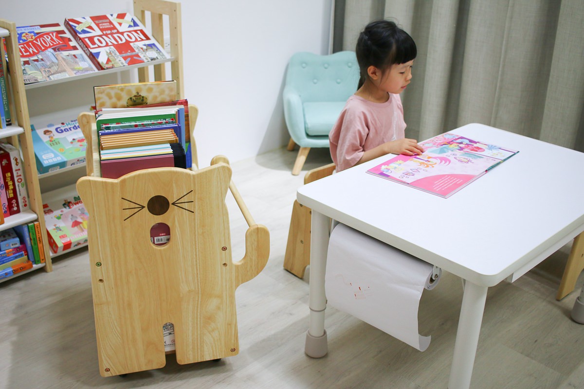 【團購】愛兒館旋轉書櫃實測：5.5級地震也搖不倒的超強收納！加碼開箱行動書包櫃、我的第一座小書櫃