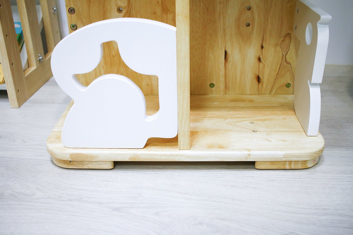 【團購】愛兒館旋轉書櫃實測：5.5級地震也搖不倒的超強收納！加碼開箱行動書包櫃、我的第一座小書櫃