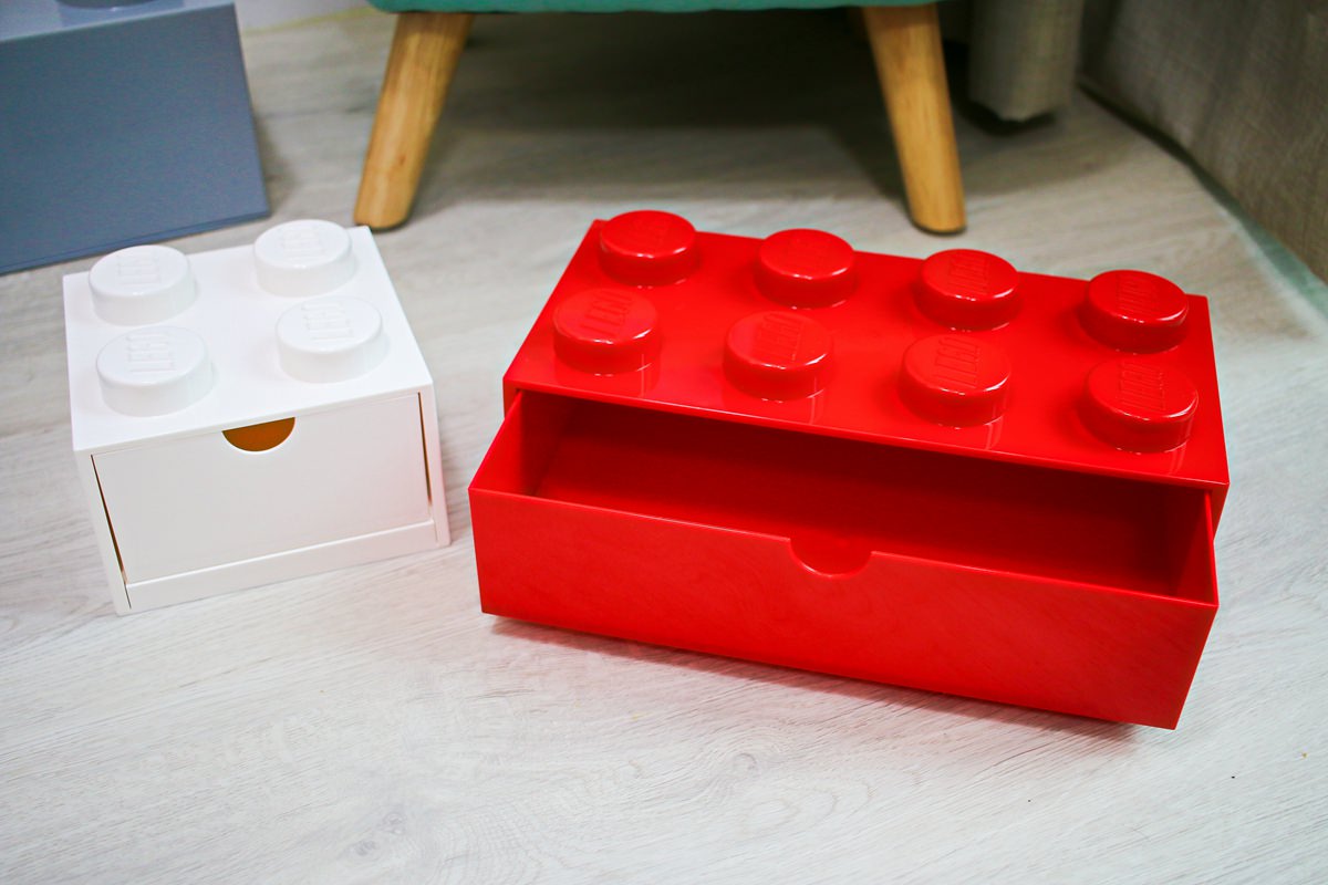 【團購】樂高LEGO收納盒 可以拚的積木收納盒 顏色繽紛又充滿童趣