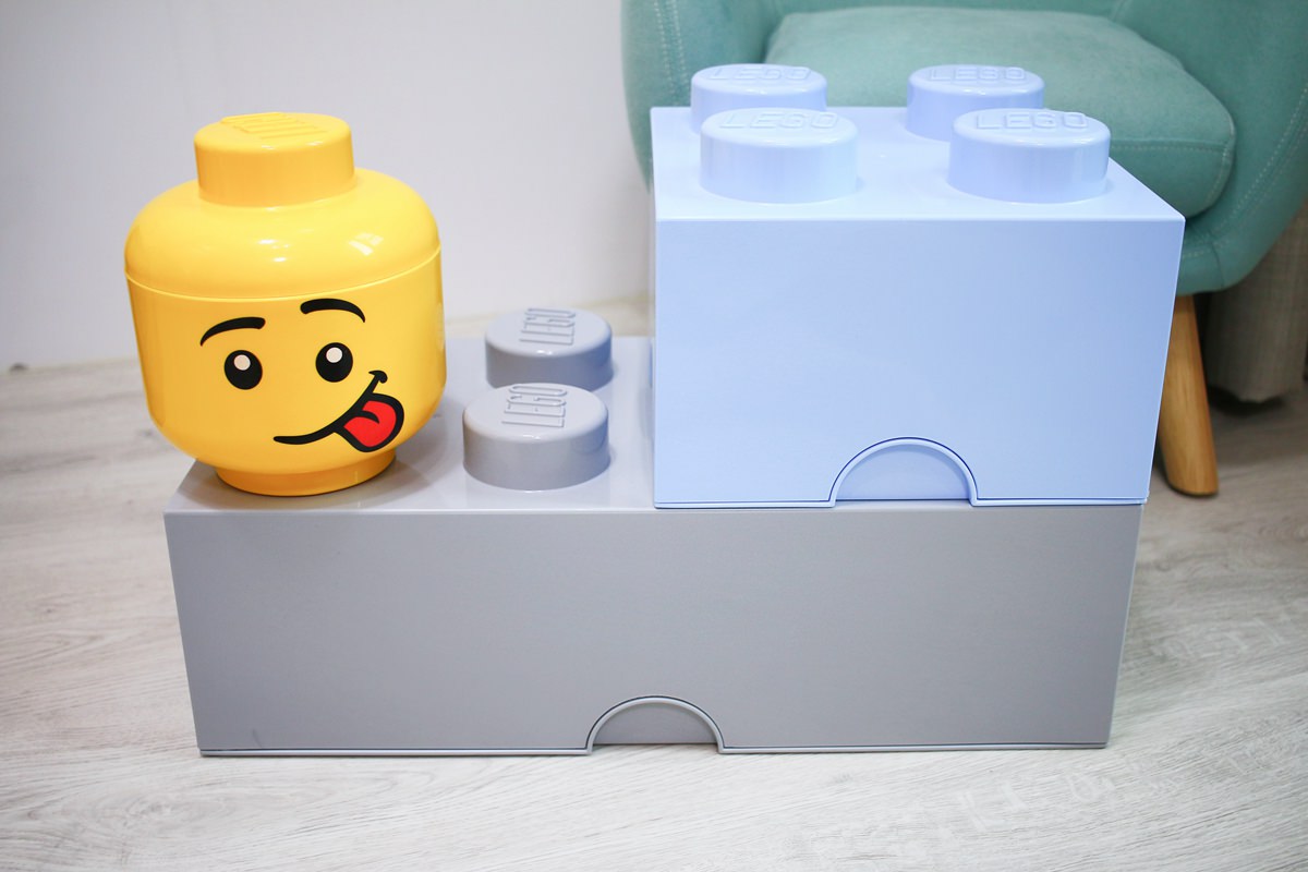 【團購】樂高LEGO收納盒 可以拚的積木收納盒 顏色繽紛又充滿童趣