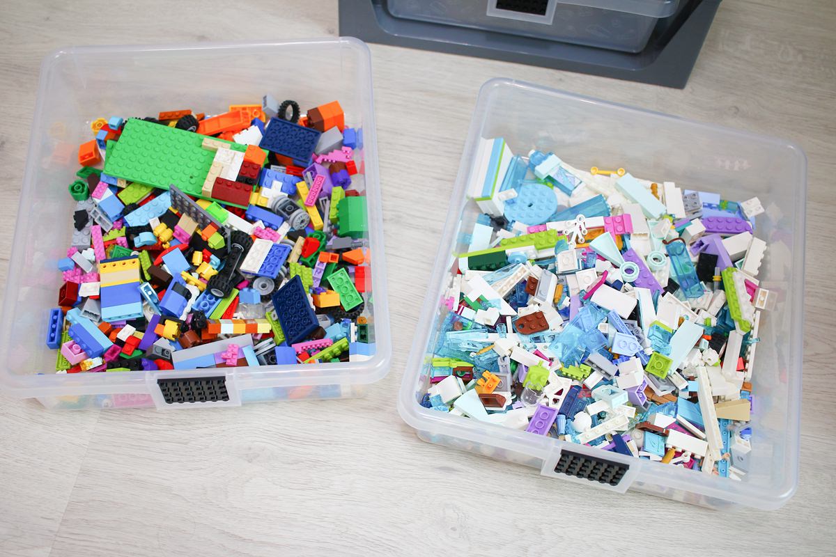 【團購】樂高LEGO收納盒 可以拚的積木收納盒 顏色繽紛又充滿童趣