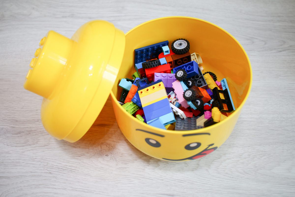 【團購】樂高LEGO收納盒 可以拚的積木收納盒 顏色繽紛又充滿童趣