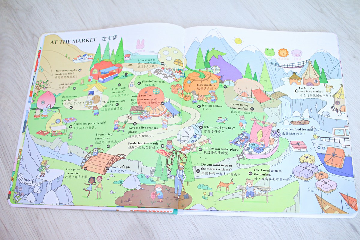 華碩文化童書 手指點讀雙語有聲大書、身體原來是這樣(2.5~3歲以上操作書)