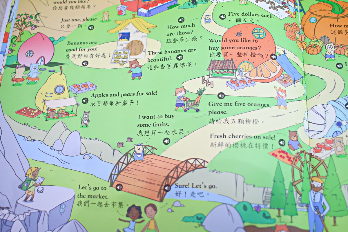 華碩文化童書 手指點讀雙語有聲大書、身體原來是這樣(2.5~3歲以上操作書)