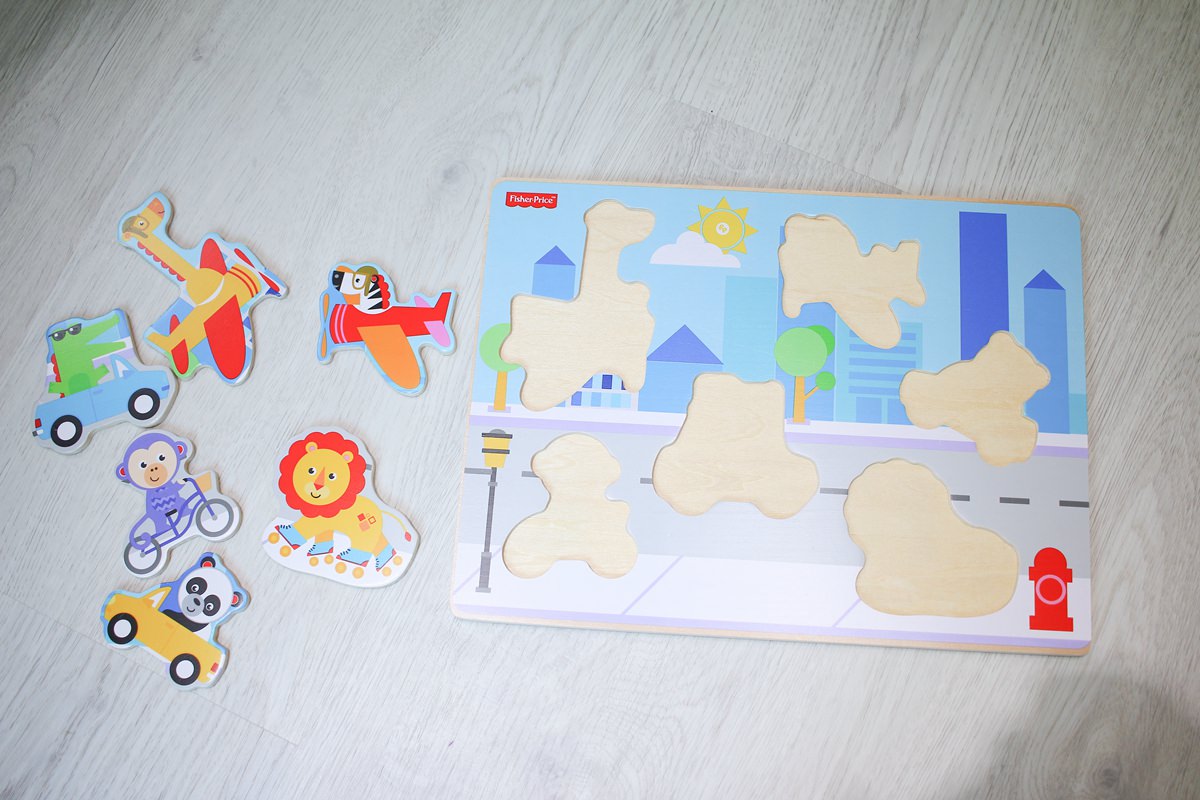 費雪木製教具VS. 哈利波特Harry Potter3D立體拼圖