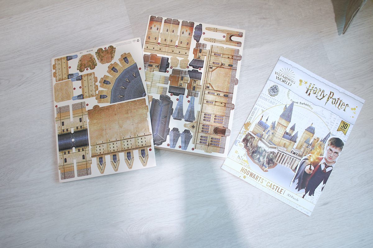 費雪木製教具VS. 哈利波特Harry Potter3D立體拼圖