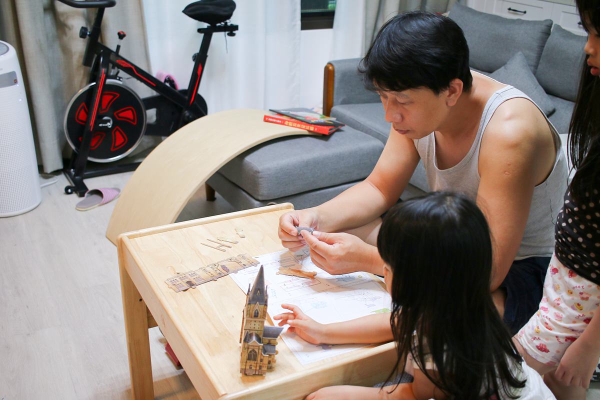 費雪木製教具VS. 哈利波特Harry Potter3D立體拼圖