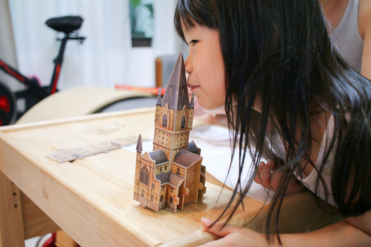 費雪木製教具VS. 哈利波特Harry Potter3D立體拼圖