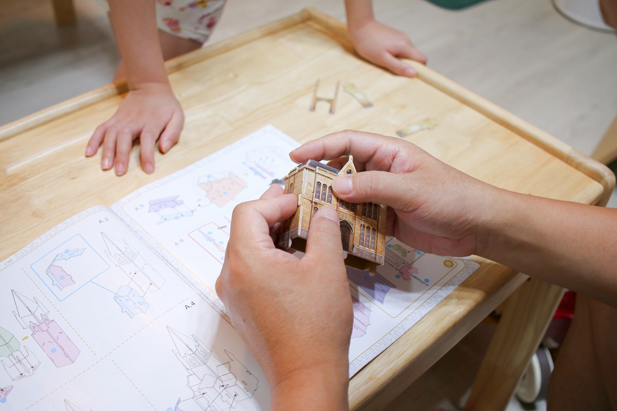 費雪木製教具VS. 哈利波特Harry Potter3D立體拼圖