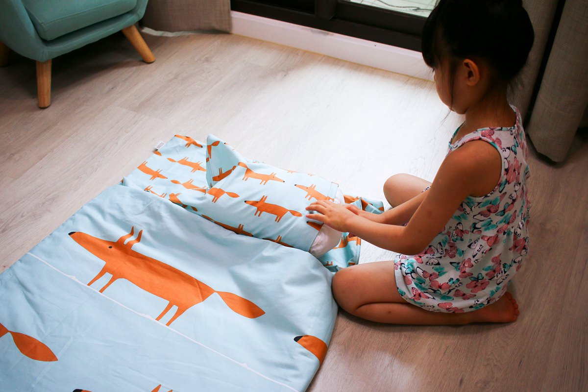 金安德森幼兒園睡墊(兒童睡袋)  討喜的圖案、很舒適的材質