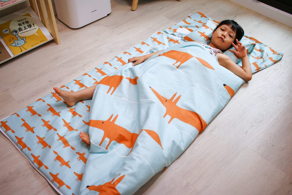 金安德森幼兒園睡墊(兒童睡袋)  討喜的圖案、很舒適的材質