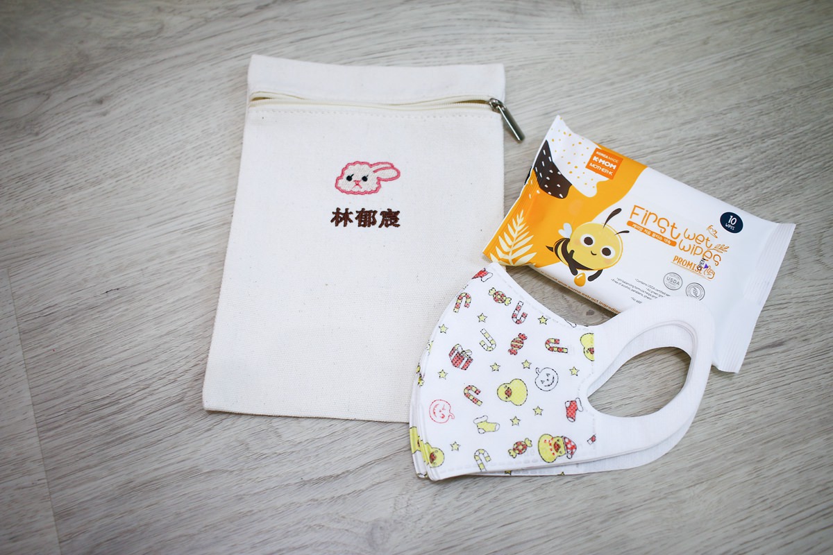 【團購】韓國姓名貼、姓名章客製化團購，圖案可愛又防水、防刮，還有電繡名牌以及客製化湯叉喔!