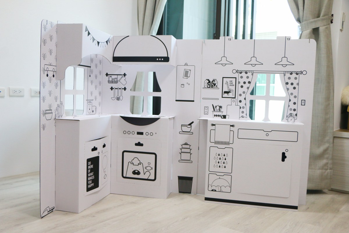 【團購】韓國ANBOX My House紙屋 好有趣的扮家家酒遊戲~
