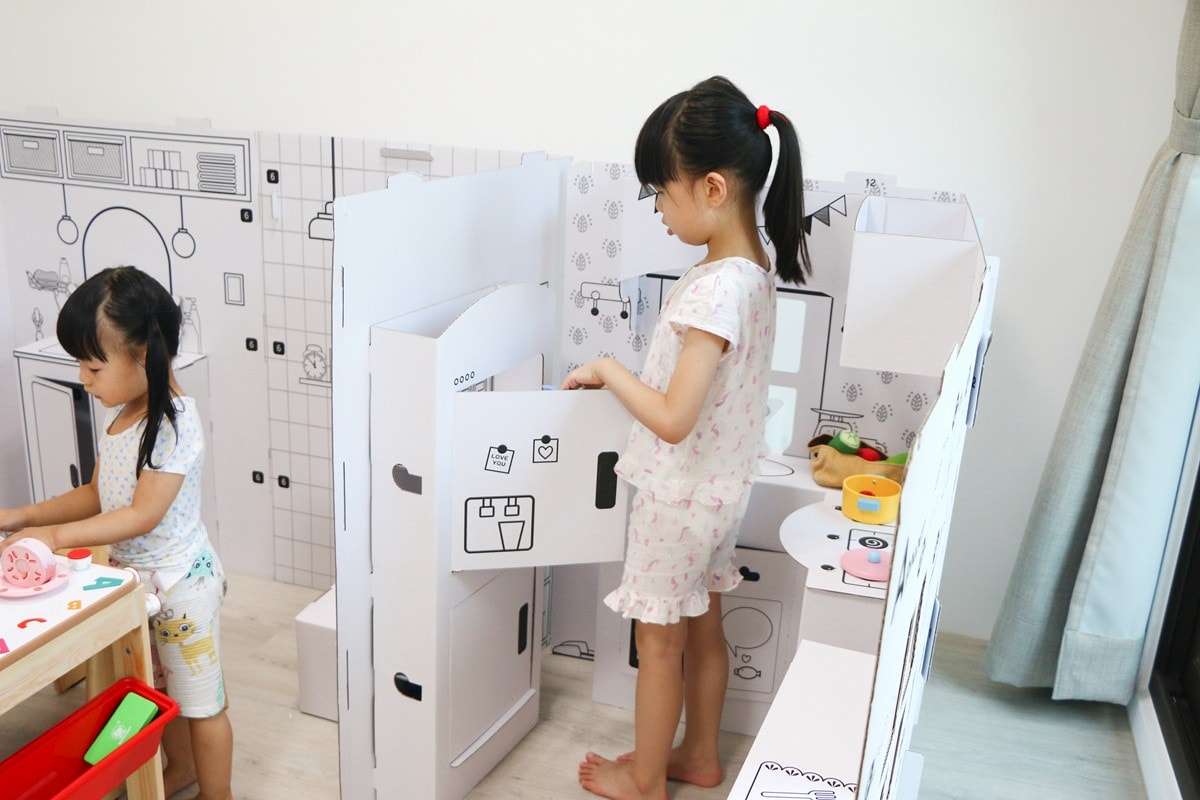 【團購】韓國ANBOX My House紙屋 好有趣的扮家家酒遊戲~