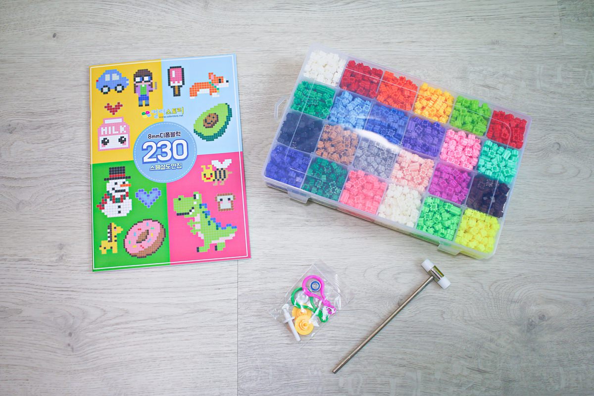 【團購】韓國拼豆 Color Story免燙拼豆 玩到欲罷不能、會不斷想挑戰的手作遊戲 - 第8張圖 【團購】韓國拼豆 Color Story免燙拼豆 玩到欲罷不能、會不斷想挑戰的手作遊戲