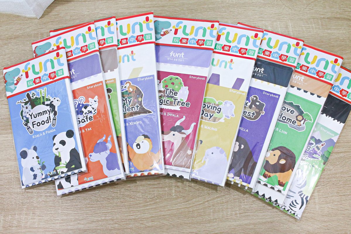 韓國FUNT 英文字母立體拼圖001