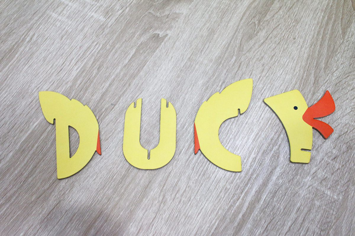 韓國FUNT 英文字母立體拼圖030