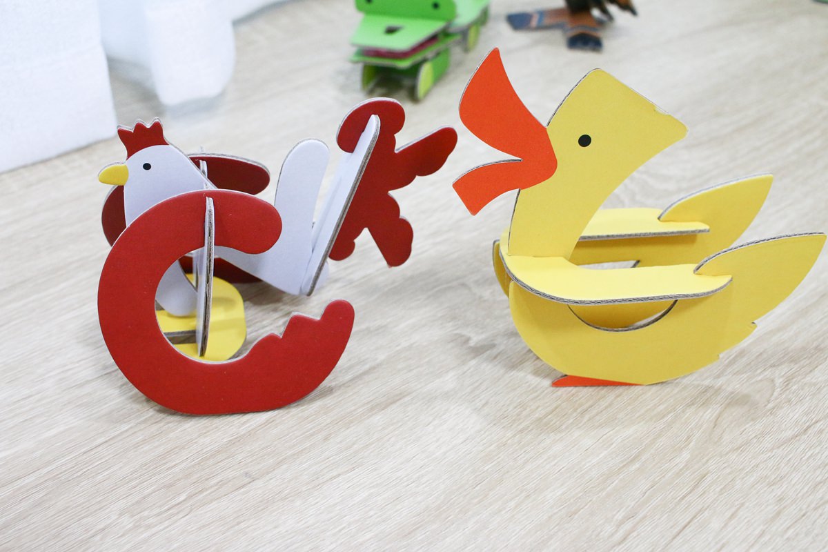 韓國FUNT 英文字母立體拼圖032