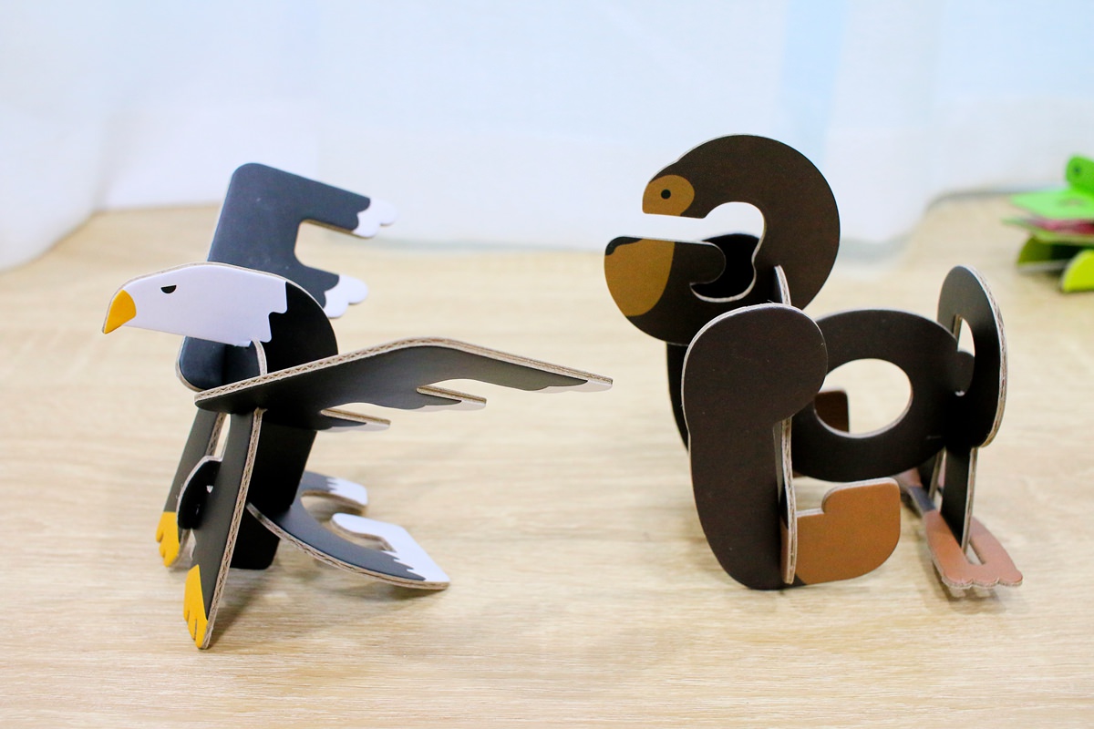 韓國FUNT 英文字母立體拼圖043