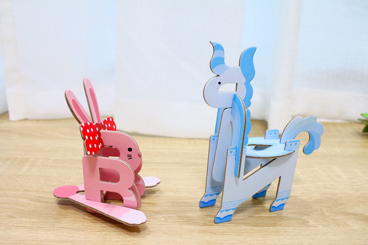 韓國FUNT 英文字母立體拼圖068