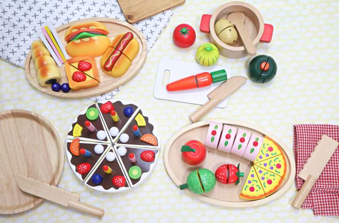 【團購】日本ED Inter木質切切樂廚房玩具  深受孩子喜愛、可以玩好久的木製玩具~