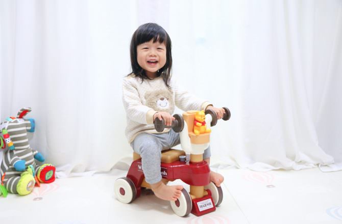 【團購】日本TAKARA TOMY維尼熊兩用幼兒學步車/滑步車