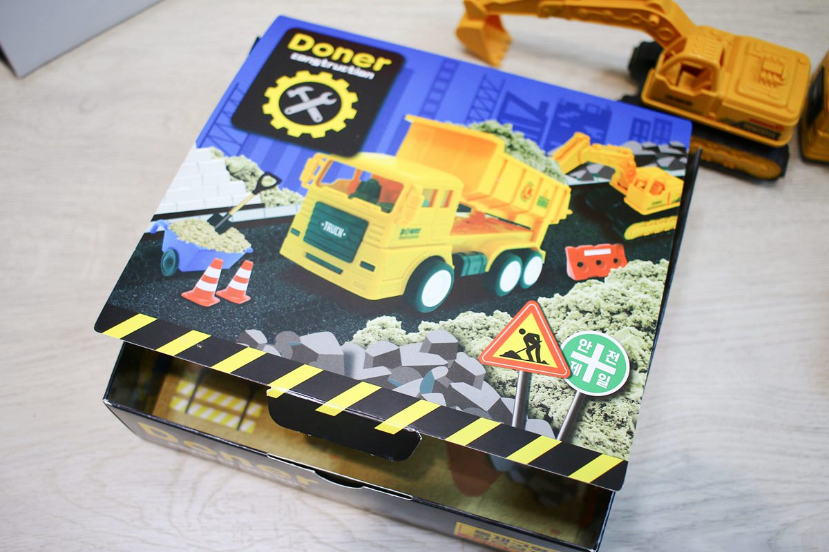 Donerland新品: NORI交通工程套裝桶、無毒米黏土、閃閃拼豆組、迷您天使矽膠黏土