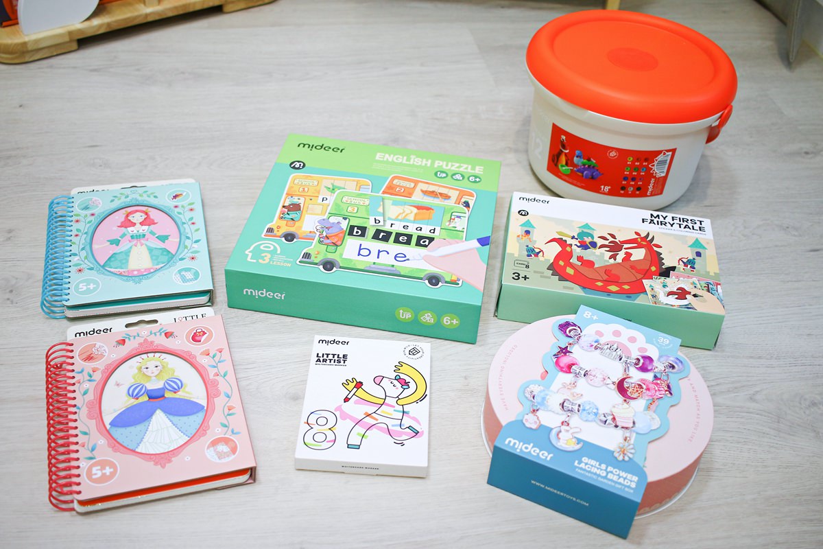 【團購】Mideer 新品篇 :磁性積木、拼圖、桌遊和畫畫作品