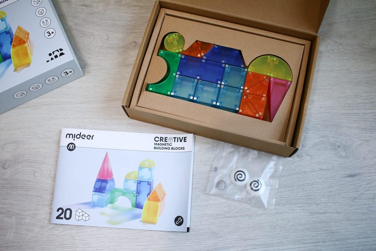 【團購】Mideer 新品篇 :磁性積木、拼圖、桌遊和畫畫作品
