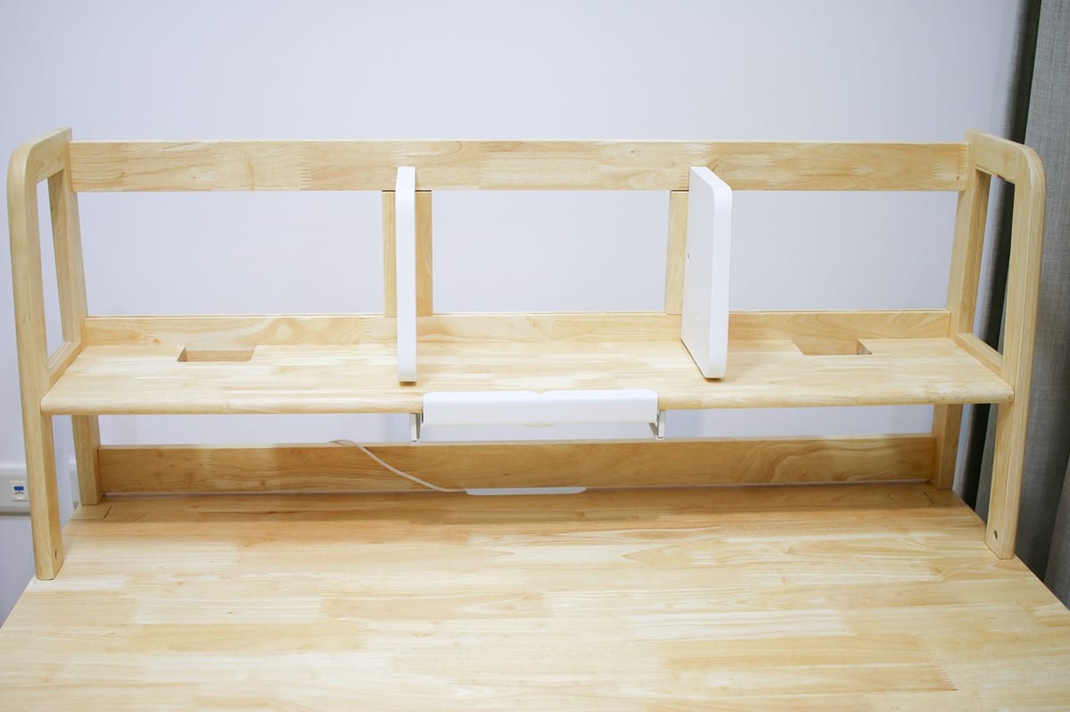 ADATTO成長書桌實拍｜學童椅可調高度設計+原木安全材質