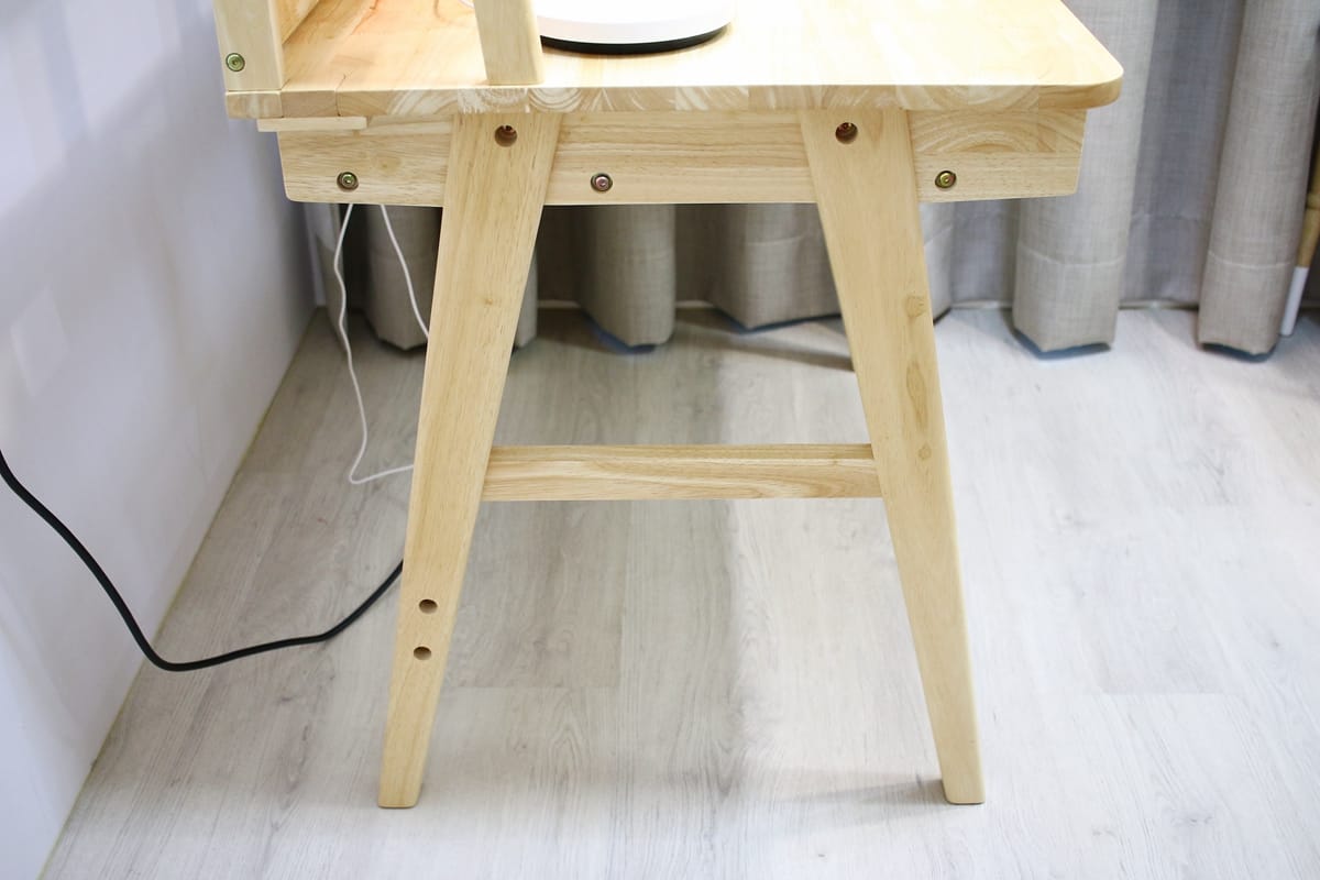 ADATTO成長書桌實拍｜學童椅可調高度設計+原木安全材質