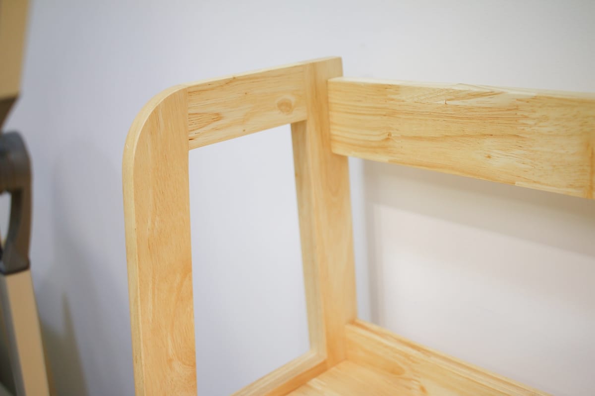 ADATTO成長書桌實拍｜學童椅可調高度設計+原木安全材質