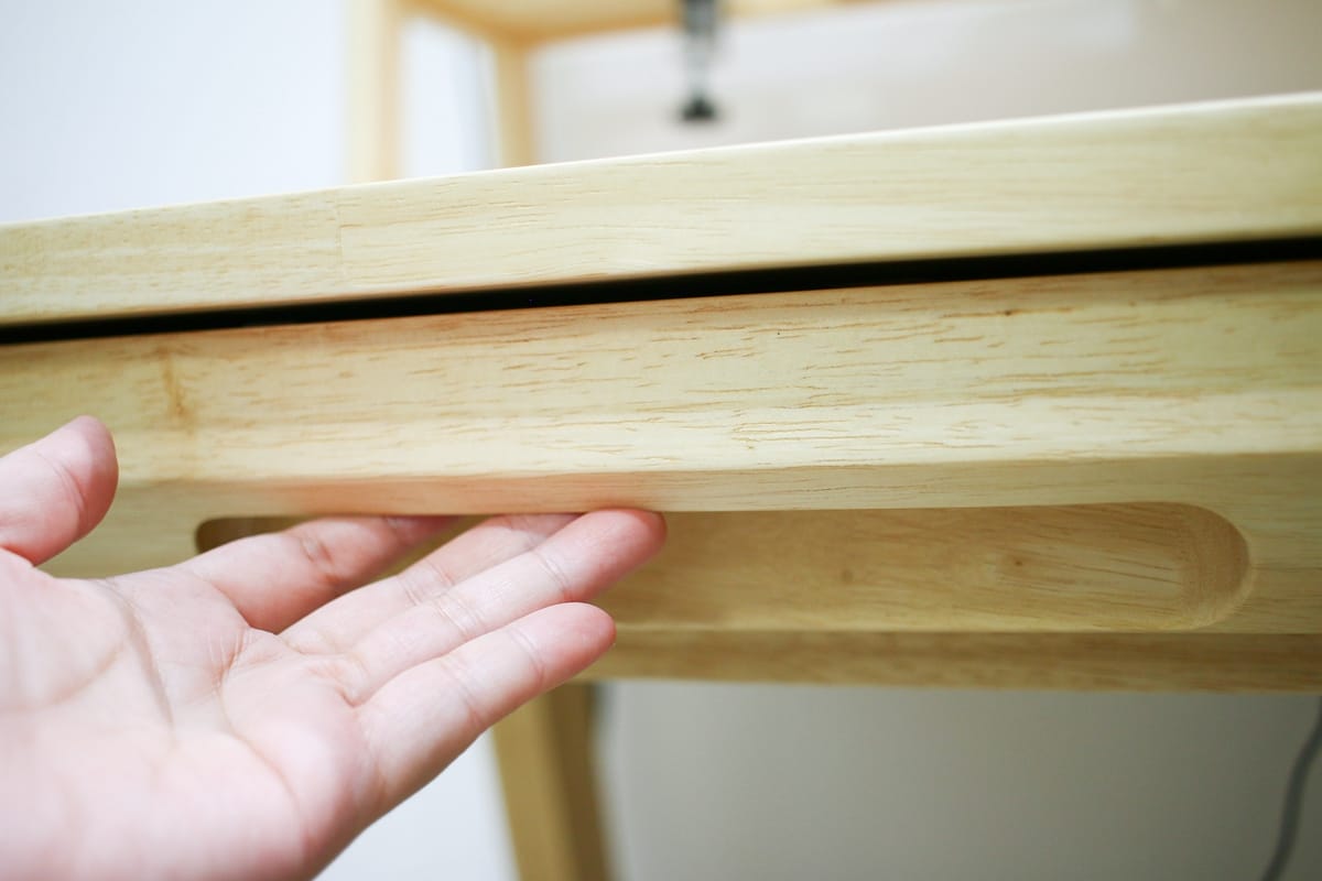 ADATTO成長書桌實拍｜學童椅可調高度設計+原木安全材質