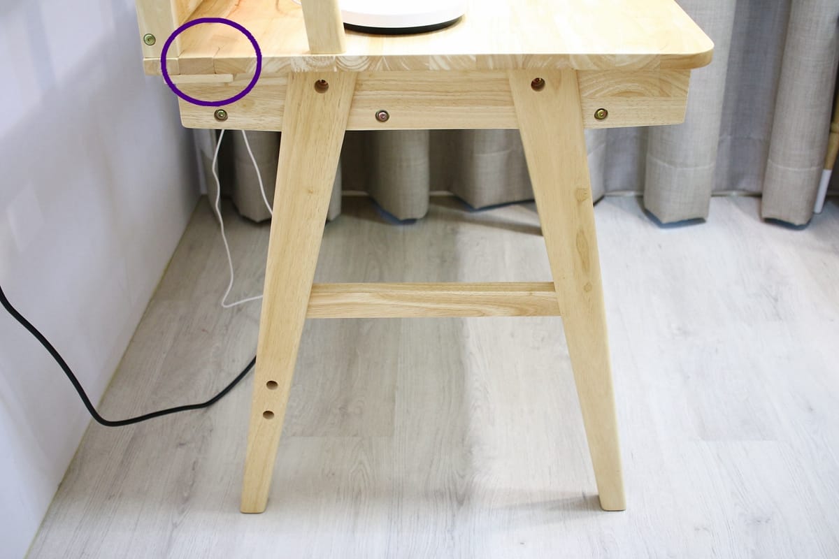 ADATTO成長書桌實拍｜學童椅可調高度設計+原木安全材質