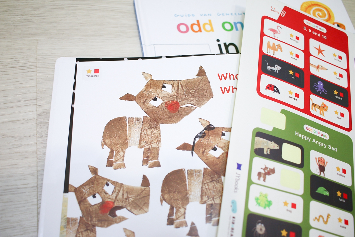 KIDSREAD 點讀筆  Odd One Out 英文益智點讀繪本