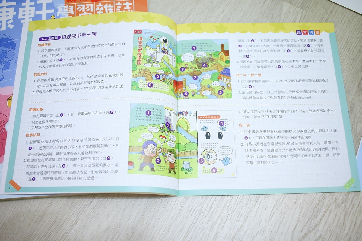 康軒雜誌~學前版、初階版、進階版，「陪伴孩子成長」的優良讀物