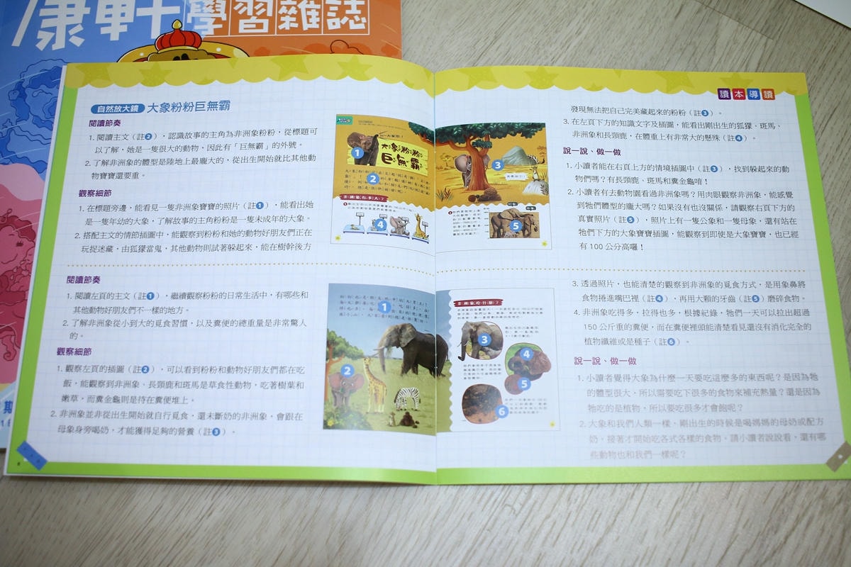 康軒雜誌~學前版、初階版、進階版，「陪伴孩子成長」的優良讀物
