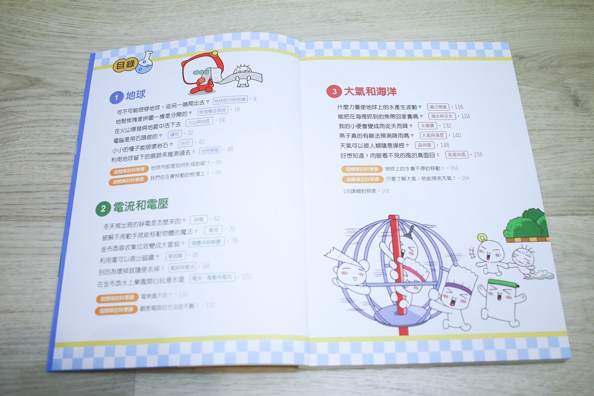 小牛頓的惡童金布魯 簡單的科學、 逗逗鎮幼兒氣象繪本、 一樣不一樣 、漫畫成語百科 從科學到成語，這四套書讓家中小怪獸主動愛上學習！