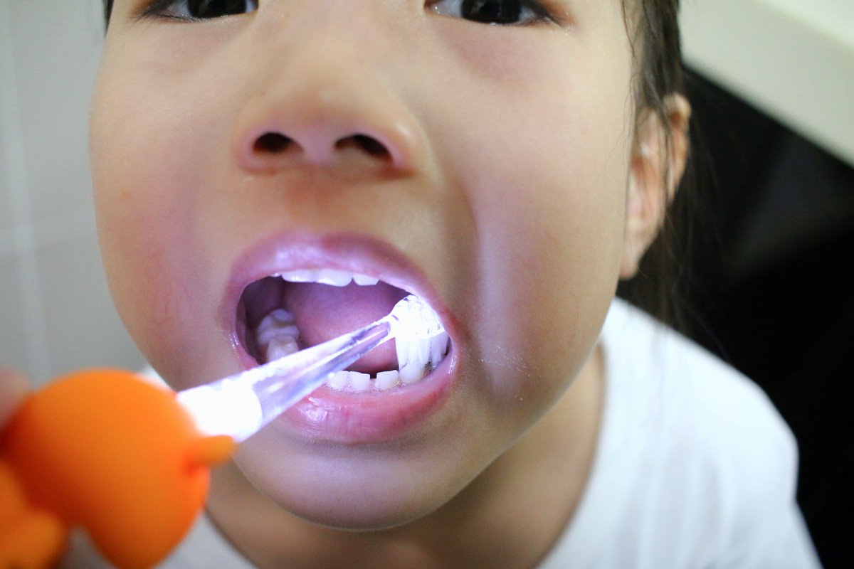 BRUSH BABY電動牙刷、木糖醇牙膏 可愛的動物造型，讓孩子開開心心學習自主刷牙