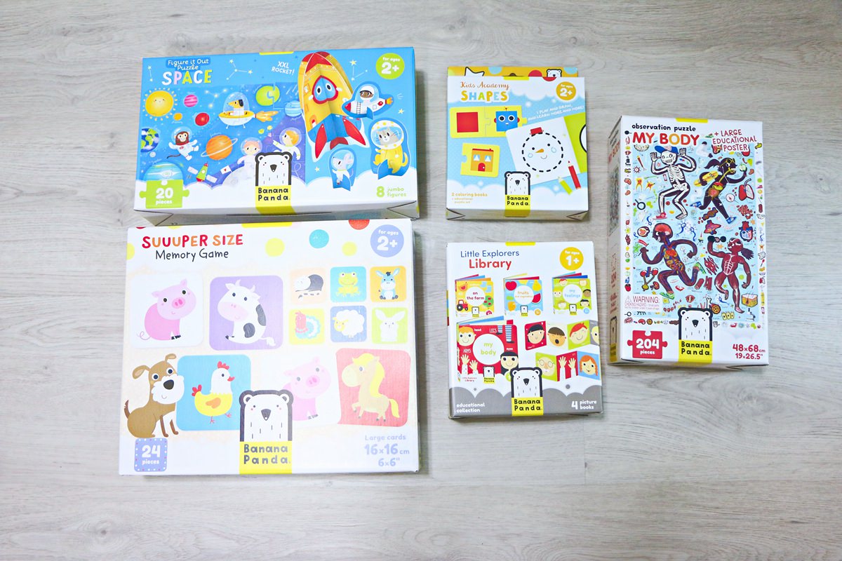Banana Panda教育拼圖與閃卡 能增進孩子的認知與知識,很不一樣的拼圖~ - 第5張圖 Banana Panda教育拼圖與閃卡 能增進孩子的認知與知識,很不一樣的拼圖~