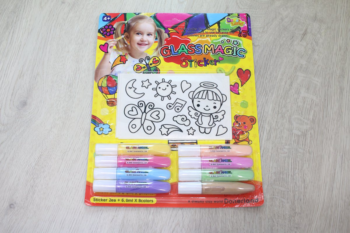 【團購】韓國Donerland 玉米黏土和彩繪玻璃~ 孩子停不下來的手作遊戲