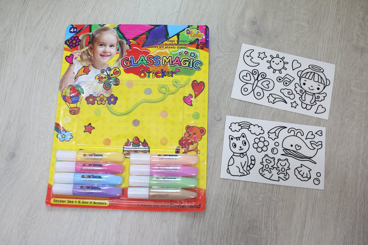【團購】韓國Donerland 玉米黏土和彩繪玻璃~ 孩子停不下來的手作遊戲