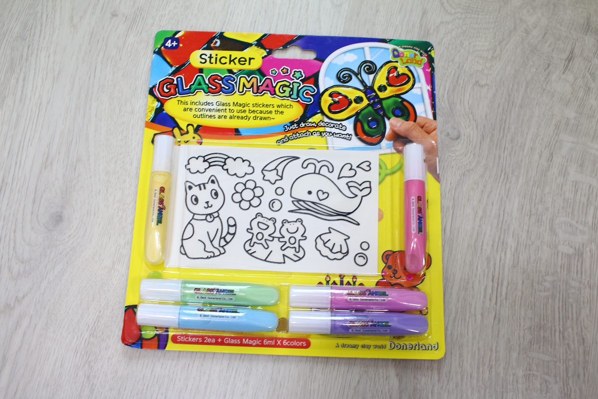 【團購】韓國Donerland 玉米黏土和彩繪玻璃~ 孩子停不下來的手作遊戲