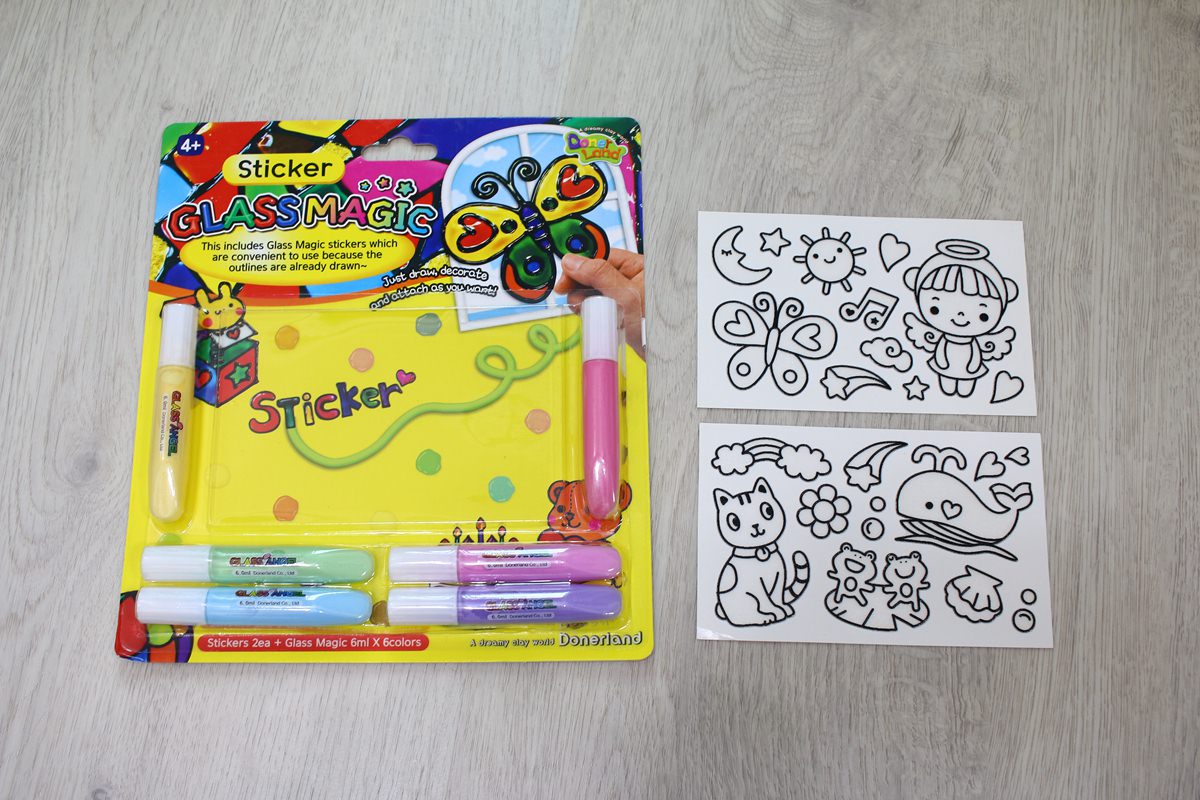 【團購】韓國Donerland 玉米黏土和彩繪玻璃~ 孩子停不下來的手作遊戲