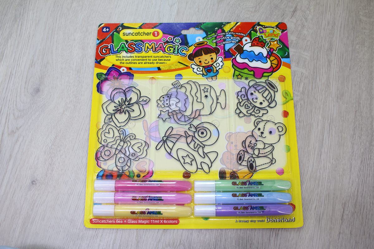 【團購】韓國Donerland 玉米黏土和彩繪玻璃~ 孩子停不下來的手作遊戲