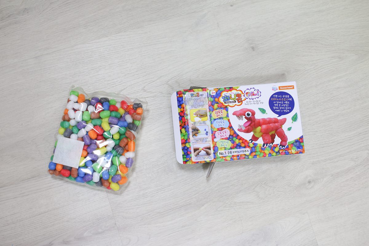 【團購】韓國Donerland 玉米黏土和彩繪玻璃~ 孩子停不下來的手作遊戲